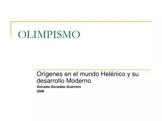 olimpismo