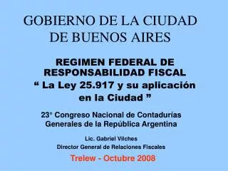 gobierno de la ciudad de buenos aires