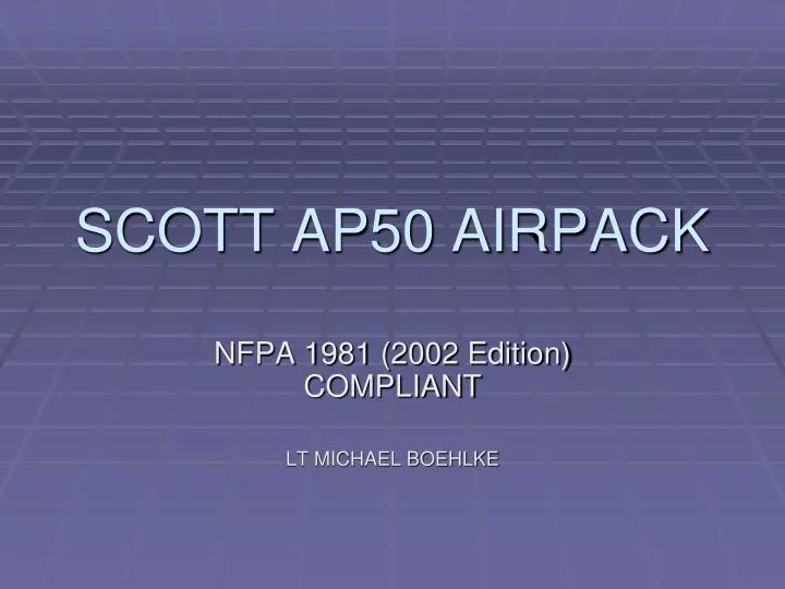 scott ap50 airpack