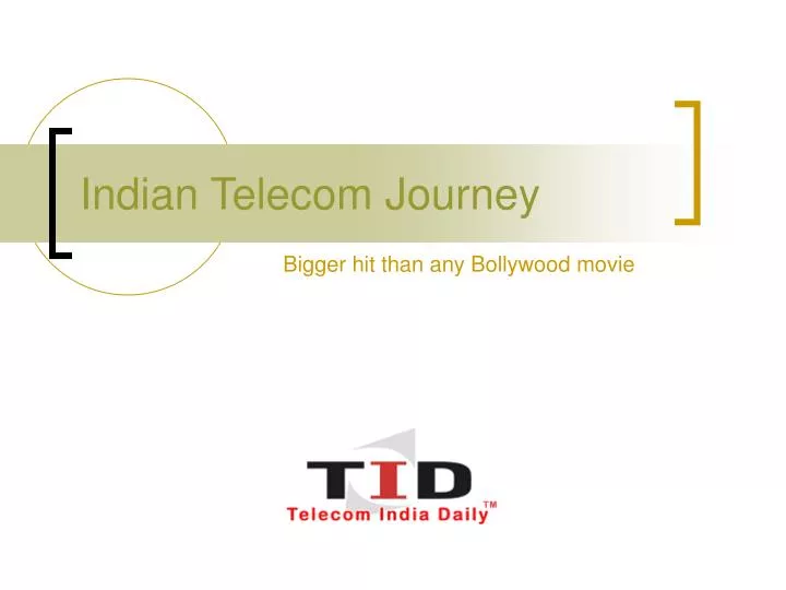 indian telecom journey