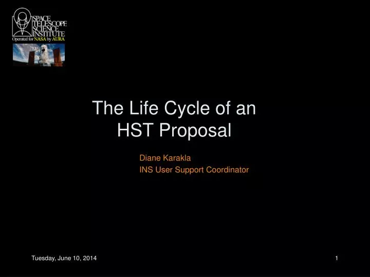 the life cycle of an hst proposal