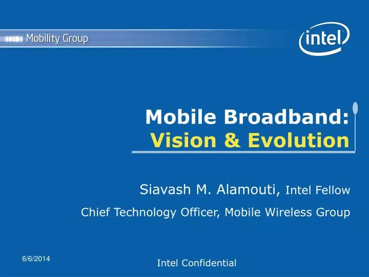 mobile broadband vision evolution