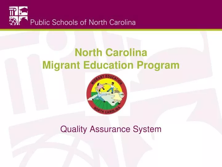 north carolina migrant education program