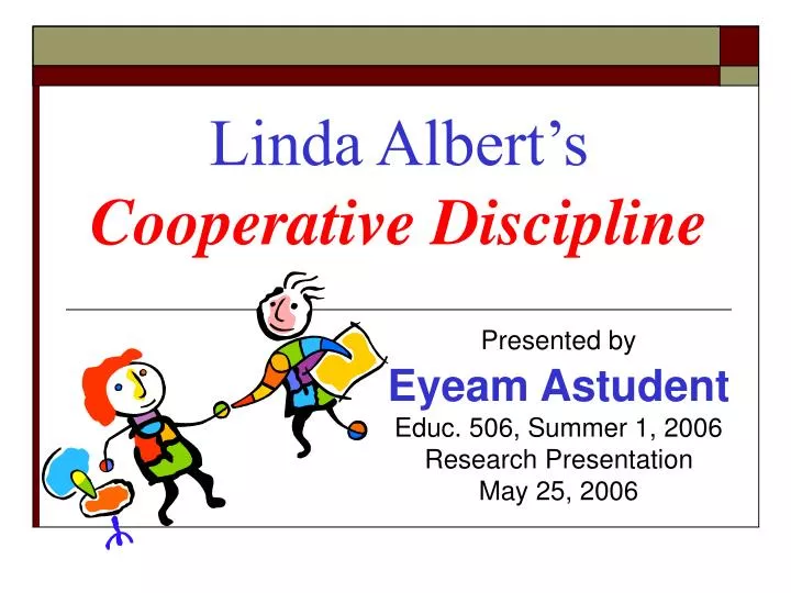 linda albert s cooperative discipline