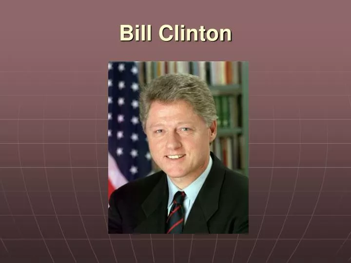 bill clinton