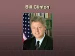 Bill Clinton - slide 1
