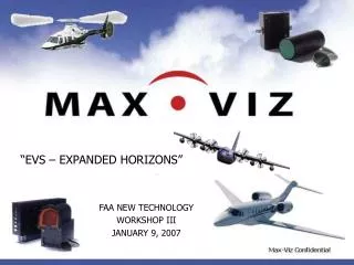 FAA NEW TECHNOLOGY WORKSHOP III JANUARY 9, 2007