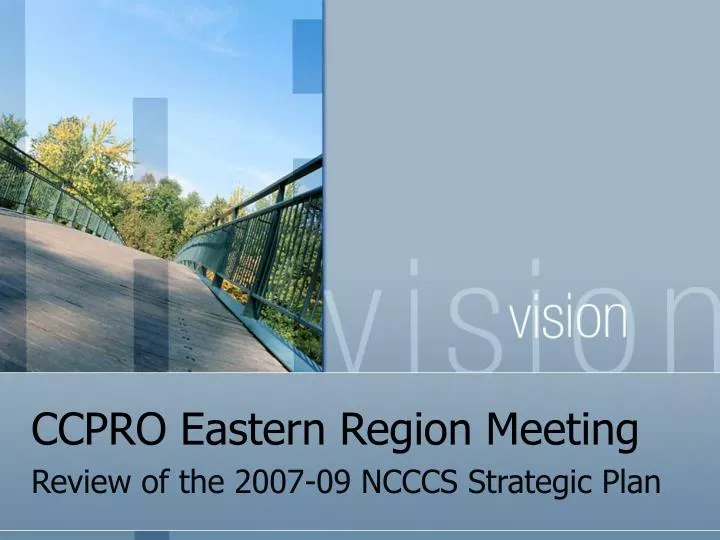 ccpro eastern region meeting