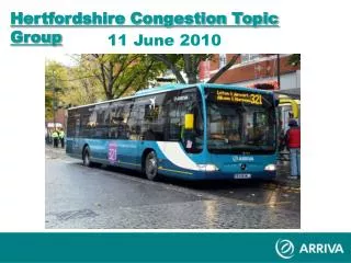 Hertfordshire Congestion Topic Group
