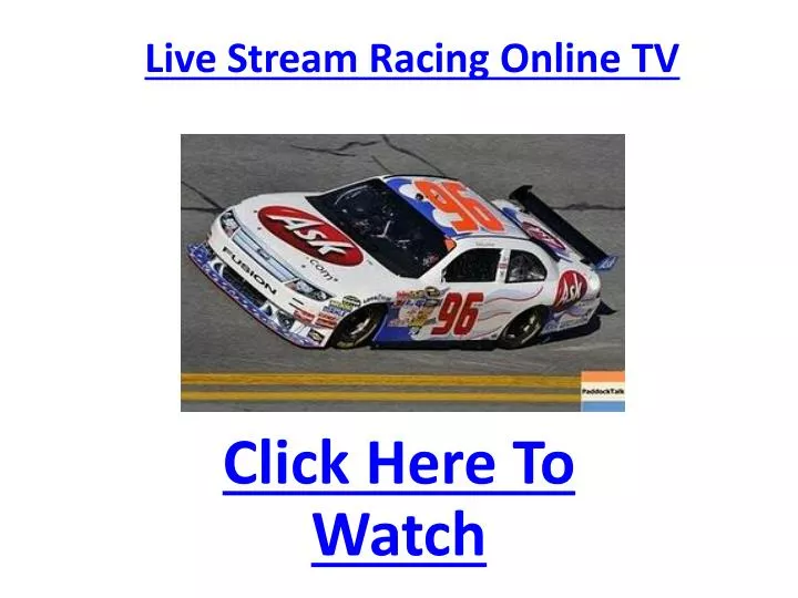 live stream racing online tv