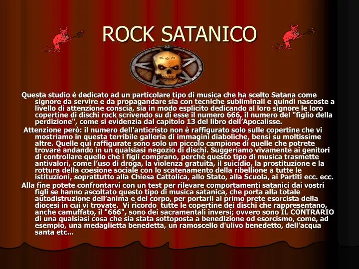 rock satanico