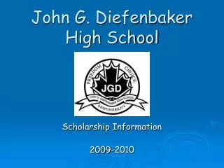 John G. Diefenbaker High School
