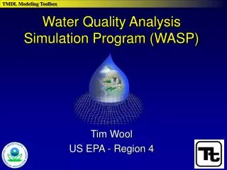 Water Quality Analysis Simulation Program (WASP)