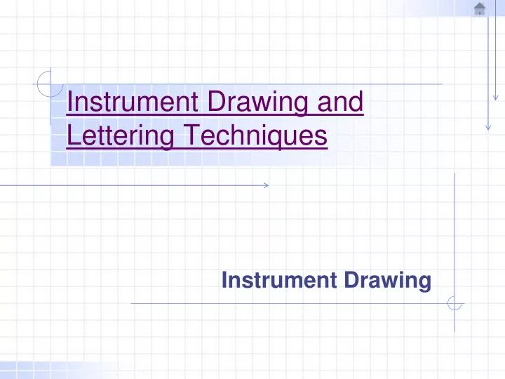 instrument drawing and lettering techniques
