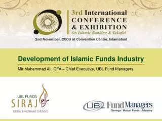 Development of Islamic Funds Industry