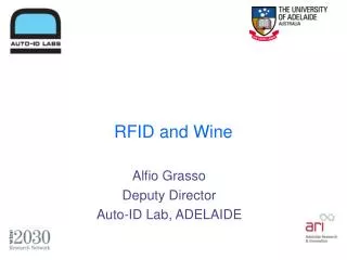 RFID and Wine