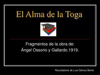 El Alma de la Toga