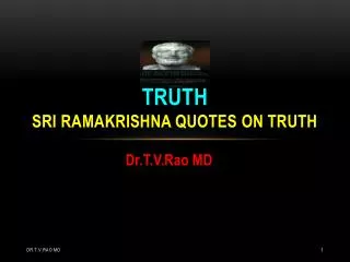 truth sri ramakrishna