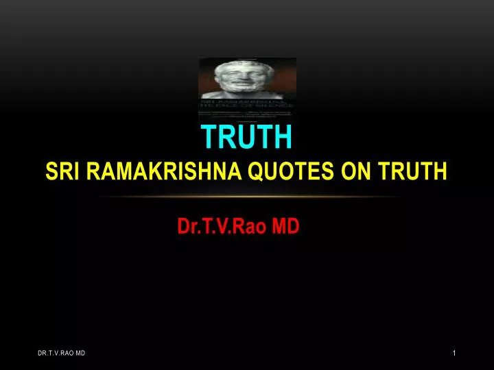 truth sri ramakrishna quotes on truth
