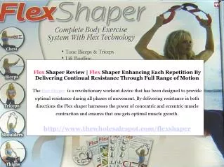 flex shaper - complete body exercise system