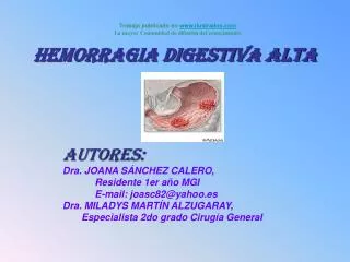 hemorragia digestiva alta