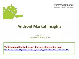 android market insights