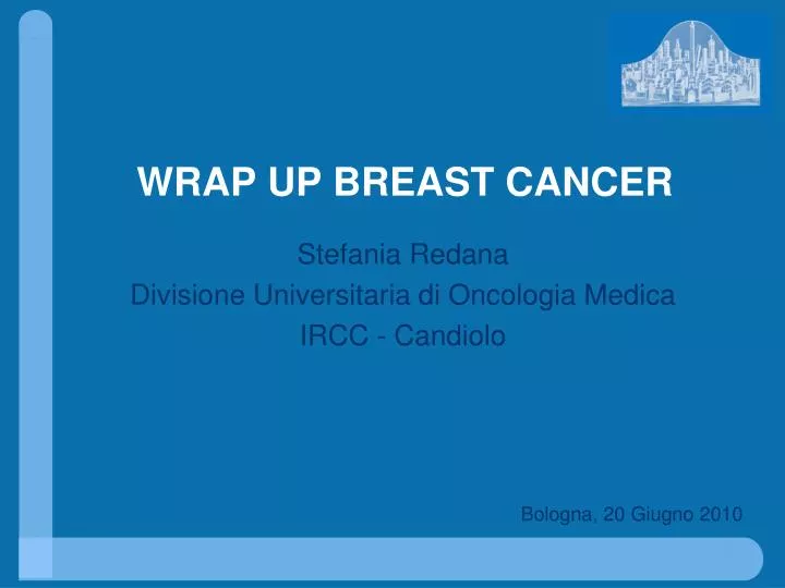 wrap up breast cancer