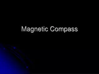 Magnetic Compass