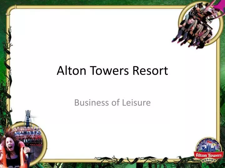 alton towers resort