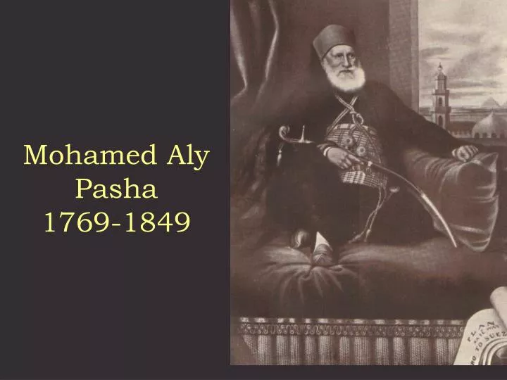 mohamed aly pasha 1769 1849