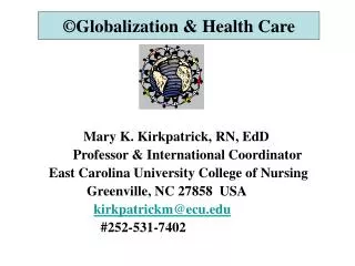 © Globalization &amp; Health Care