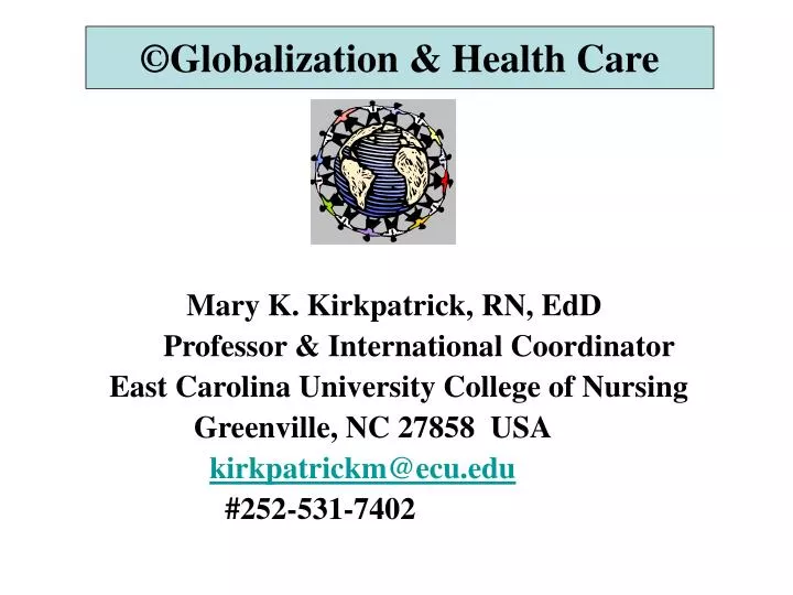 globalization health care