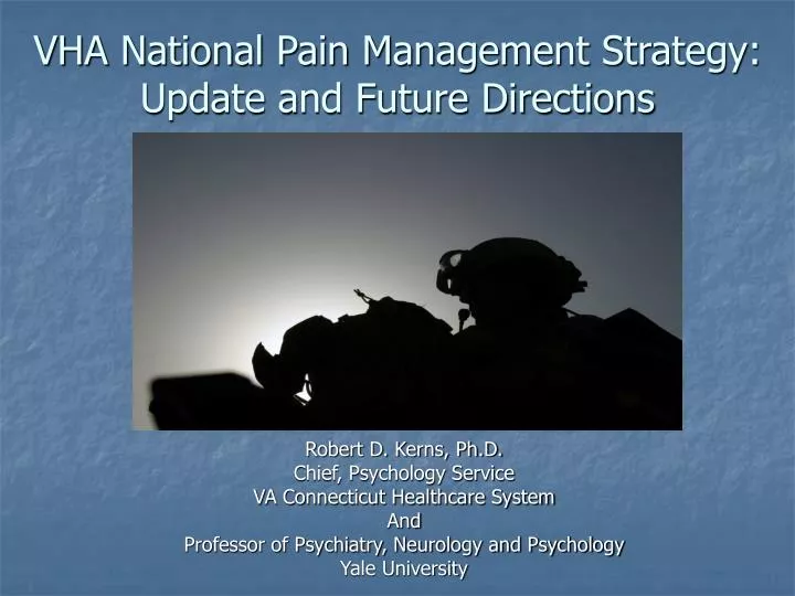 vha national pain management strategy update and future directions