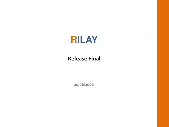 r ilay release final