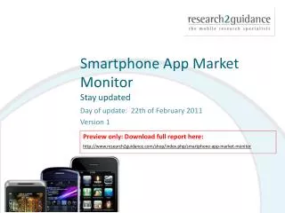 smartphone app market monitor