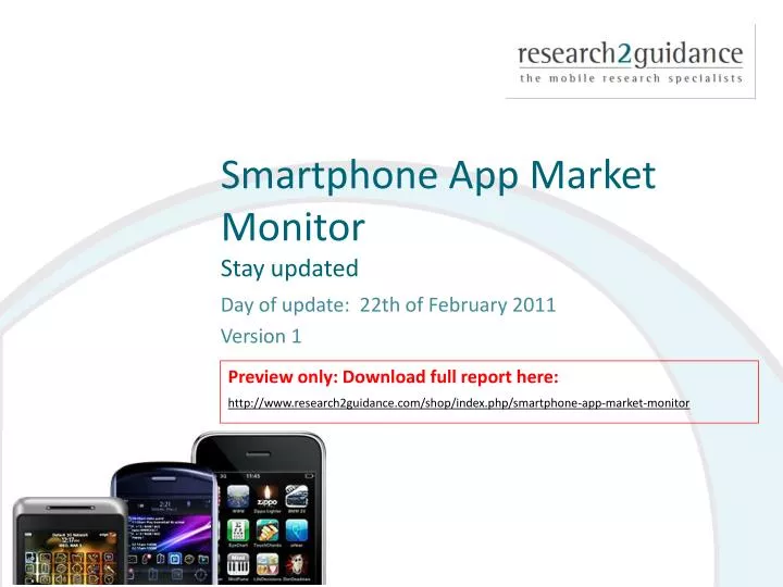 smartphone app market monitor stay updated