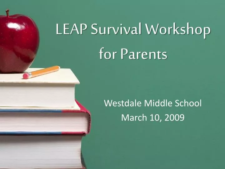 leap survival workshop for parents