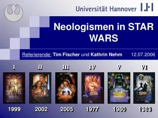 Neologismen in STAR WARS