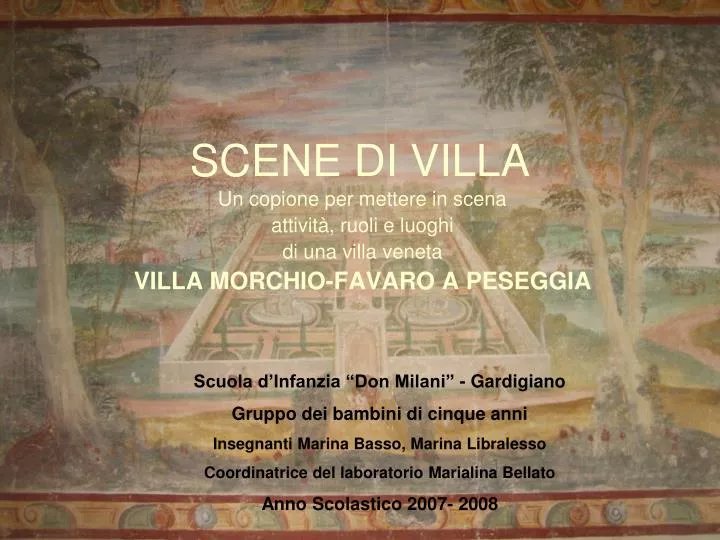 scene di villa