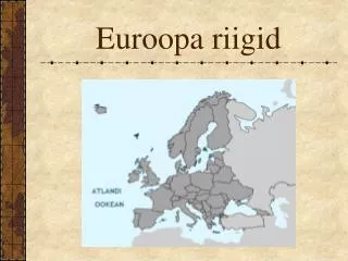 Euroopa riigid