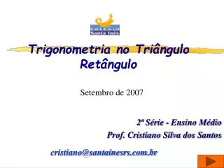 trigonometria no tri ngulo ret ngulo