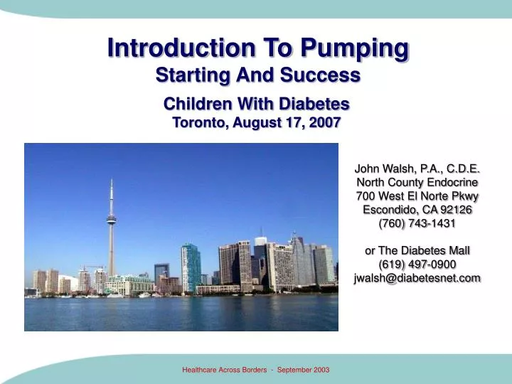introduction to pumping starting and success