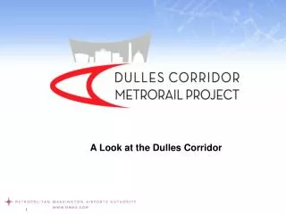 A Look at the Dulles Corridor