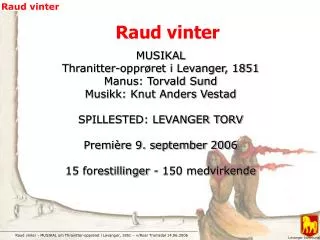 raud vinter