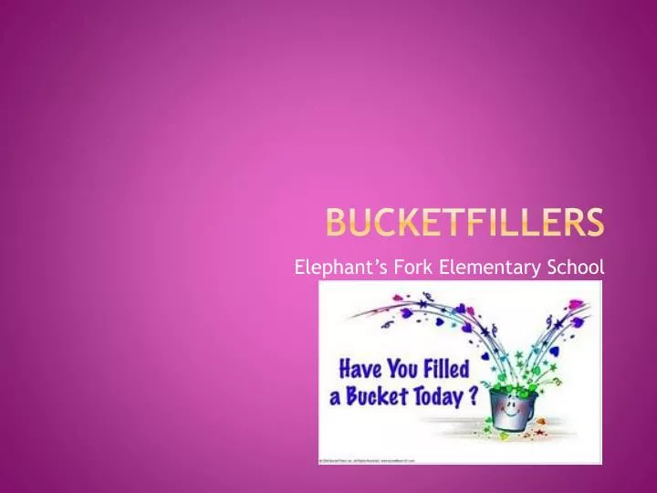 bucketfillers