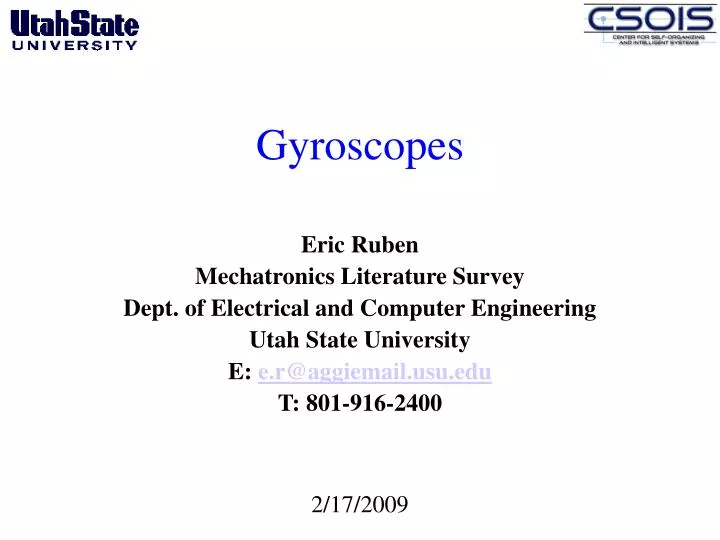 gyroscopes
