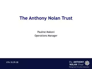 The Anthony Nolan Trust