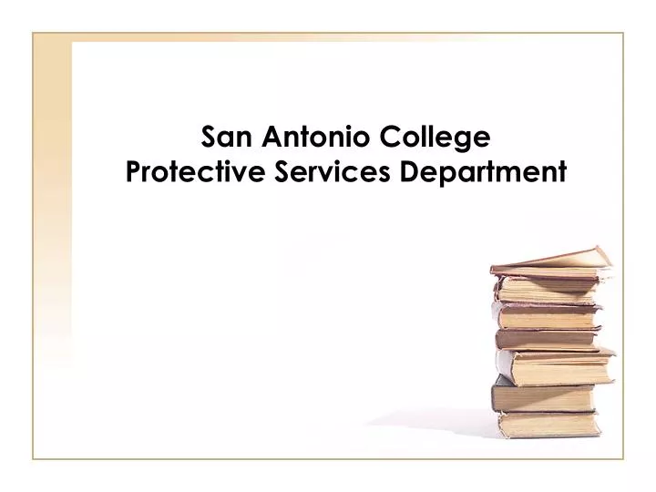san antonio college protective services department