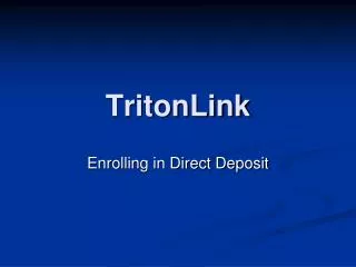TritonLink