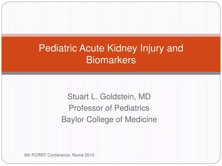 pediatric acute kidney injury and biomarkers